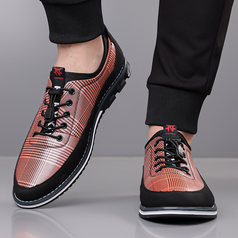 Men's Fashion Calfskin Leather Shoes