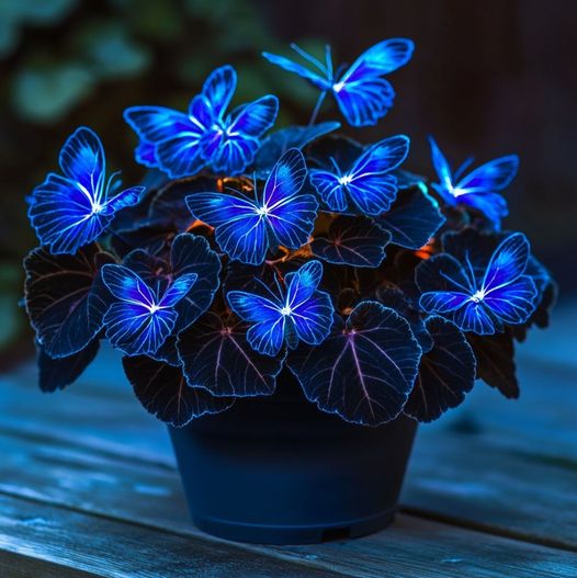 🦋Лунна пеперуда Бегония семе