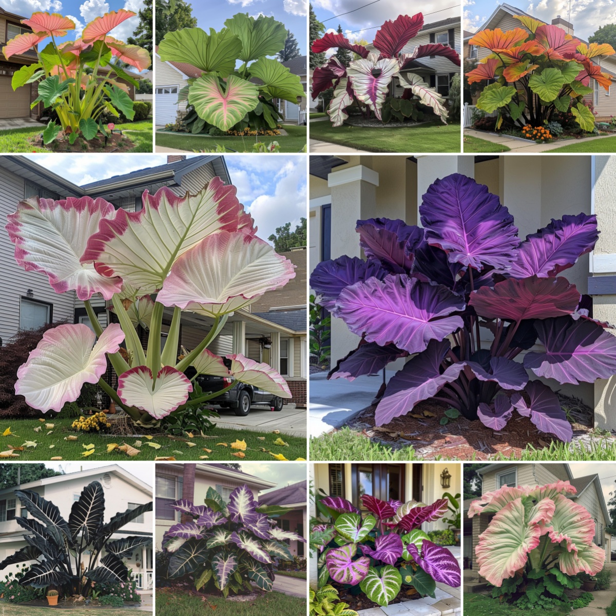 🌈Očarujúce obrovské semená kaládia🌿
