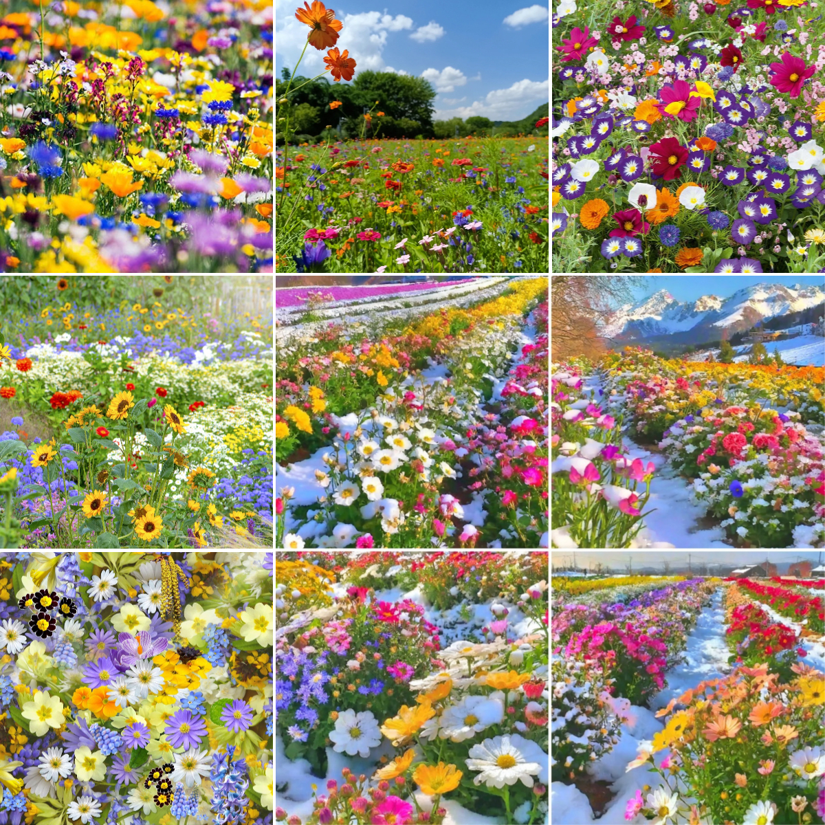 💐Viacfarebné semienka