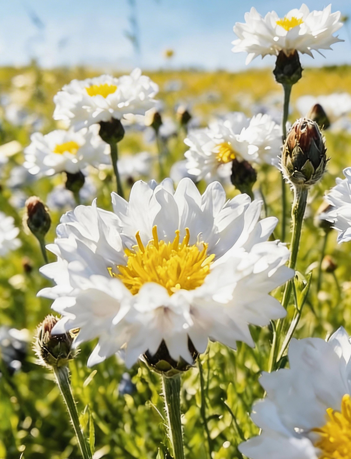 🌸 Semená chrpy – Neustále kvitnúca kvetinová krása od jari až po zimu 🌿