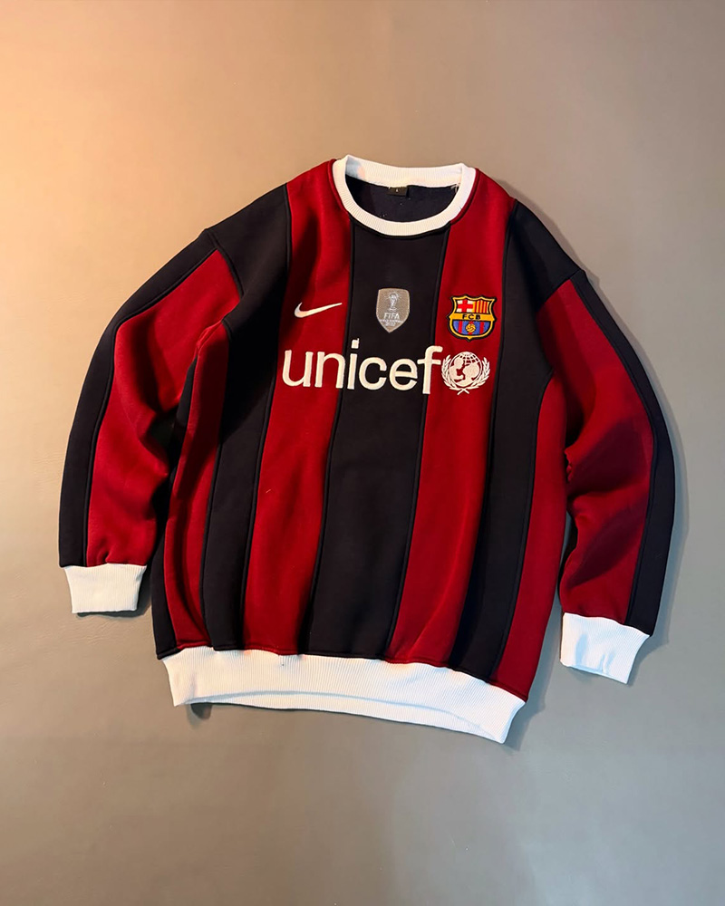 Striped Patchwork Jersey Set