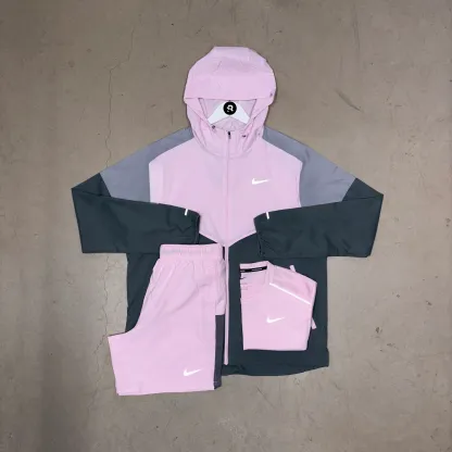 Nike Pink Foam Windrunner Jacket Full Bundle