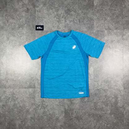 Asics Road T-Shirt Cyan Blue