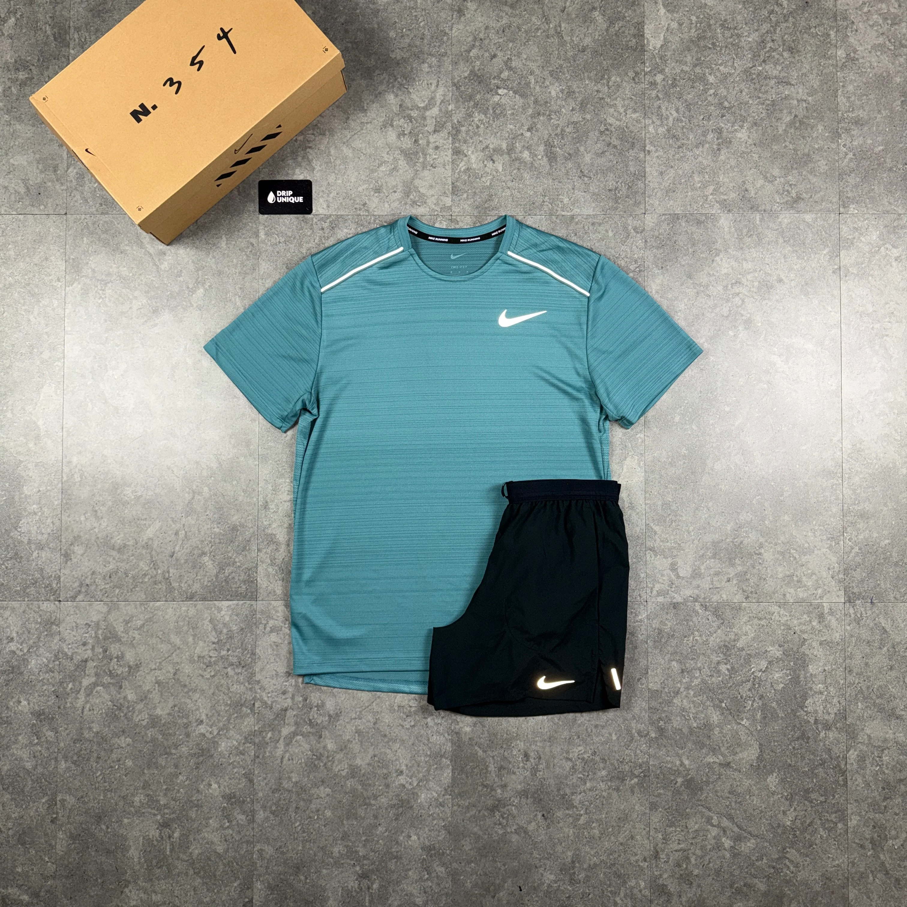 Nike Miler T-Shirt Mineral Teal