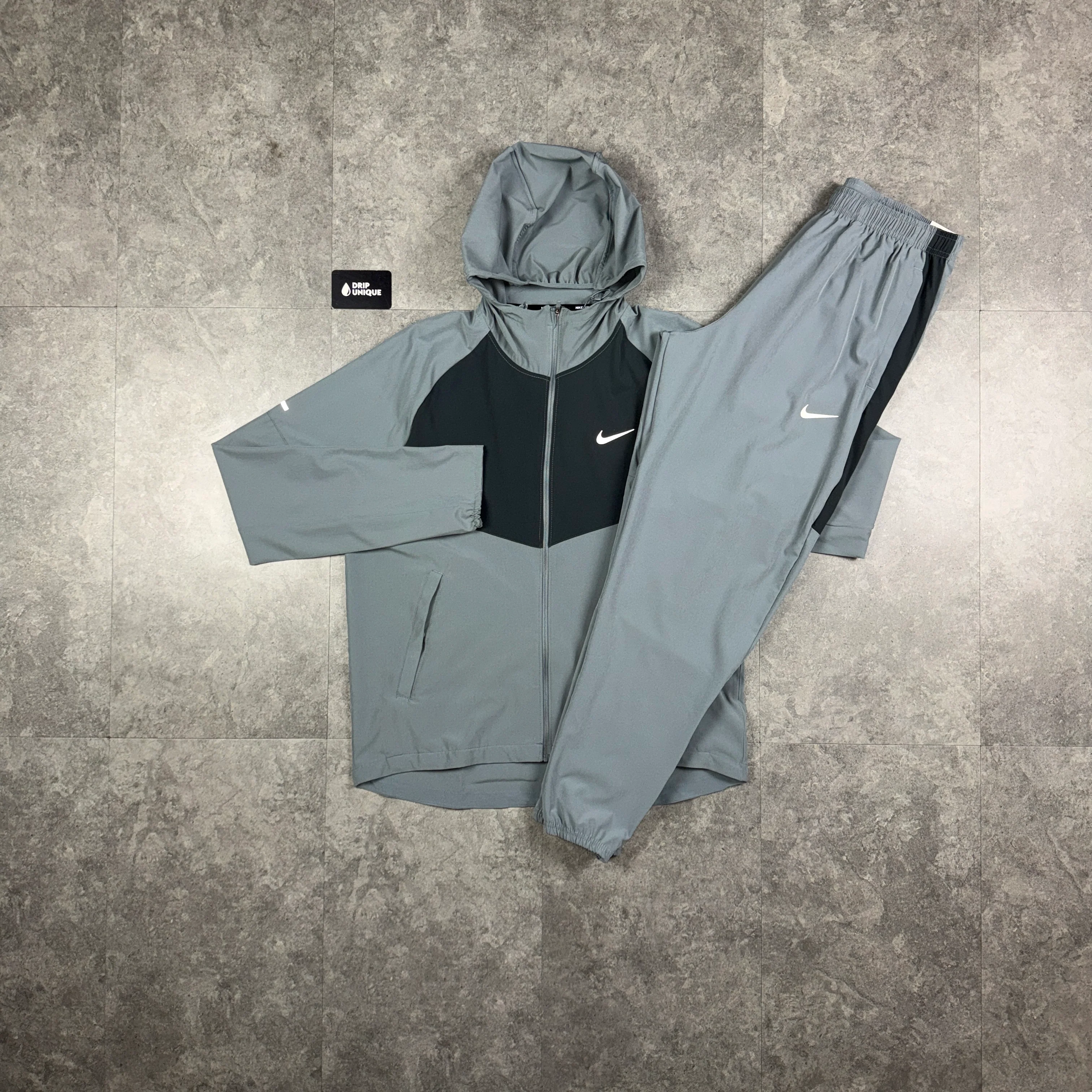 Nike Woven Repel Miler Windrunner Jacket Grey