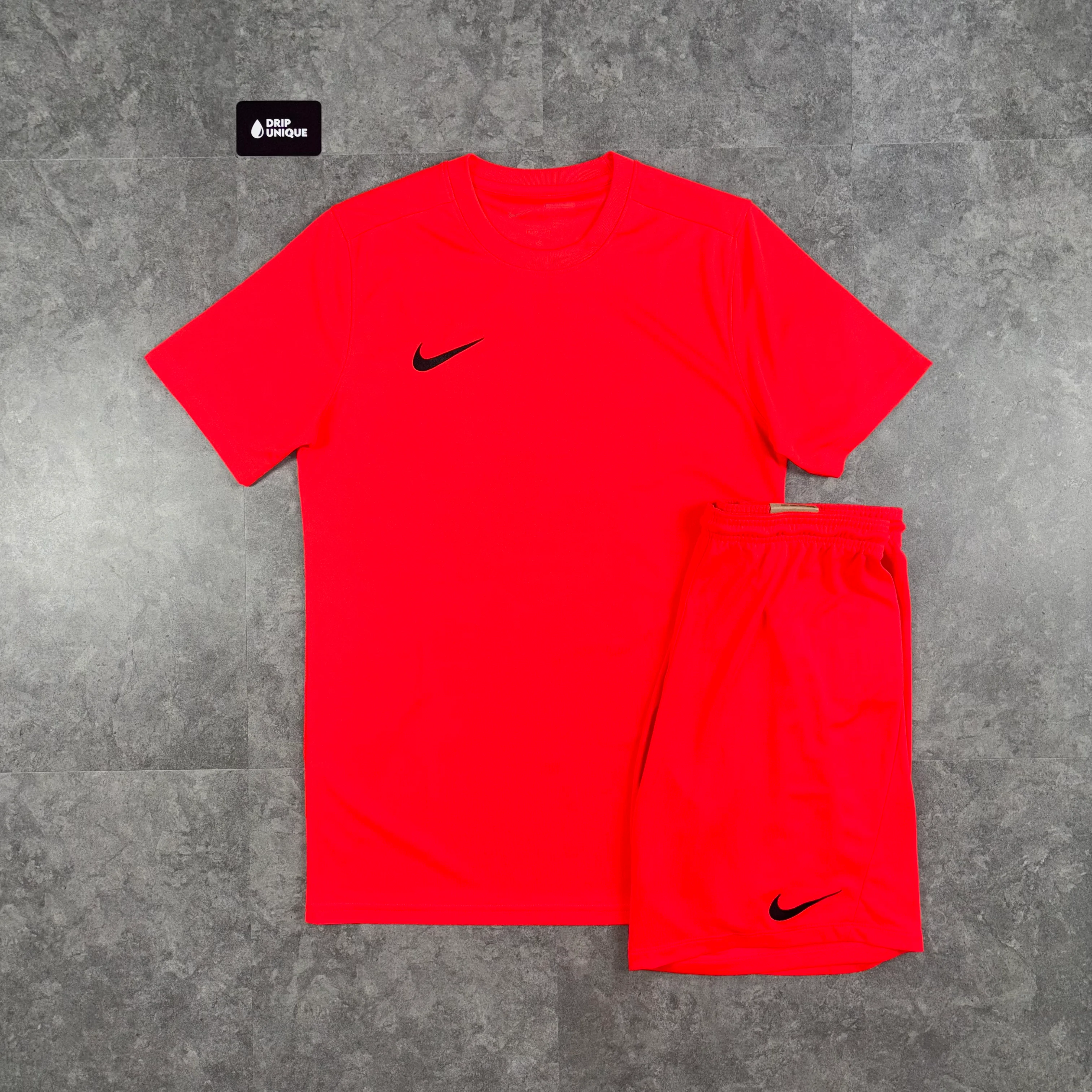 Nike Dri-Fit Set Crimson Red Image - 1