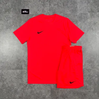 Nike Dri-Fit Set Crimson Red Image - 1
