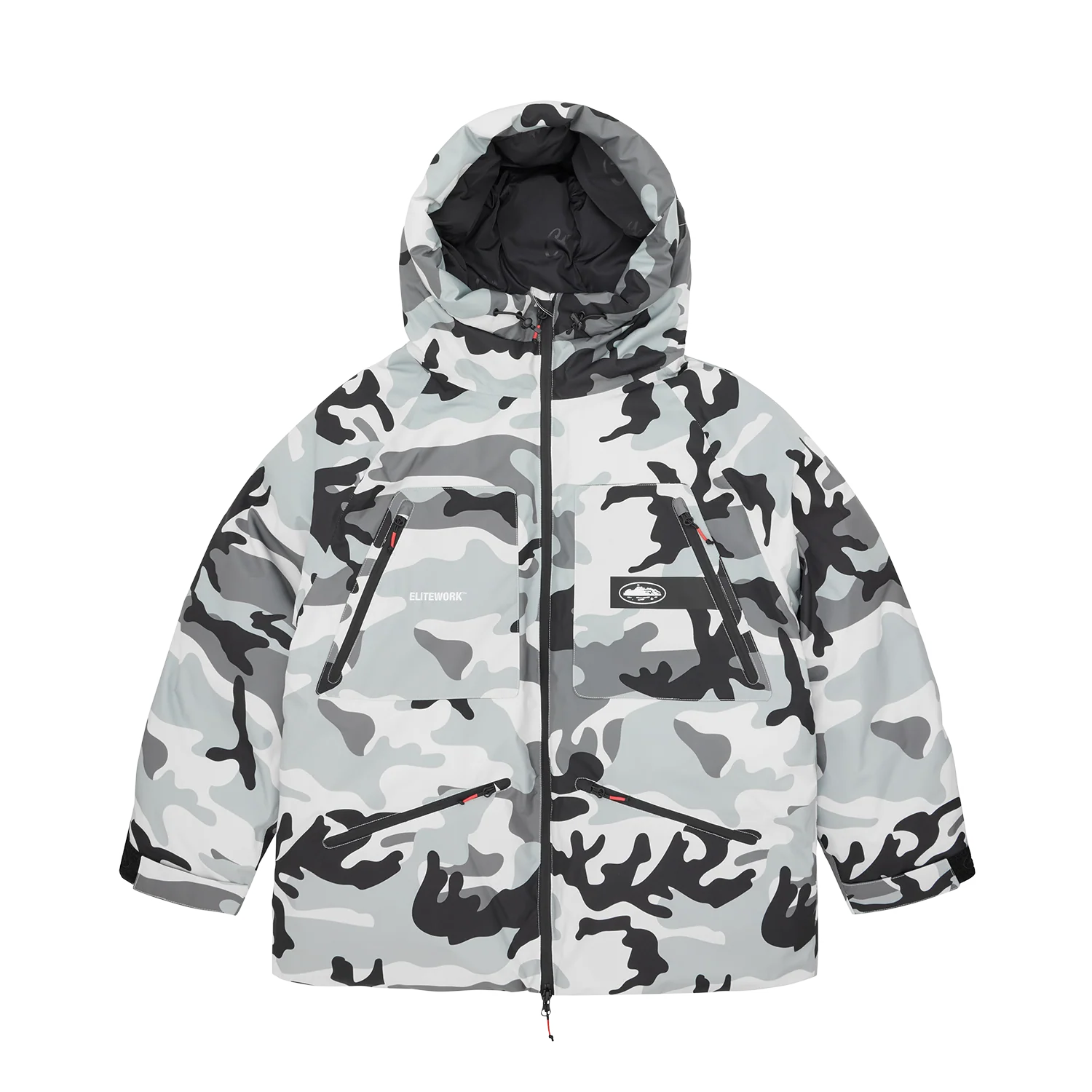 ELITEWORK? AVALANCHE BOLO PARKA [ARCTIC CAMO]