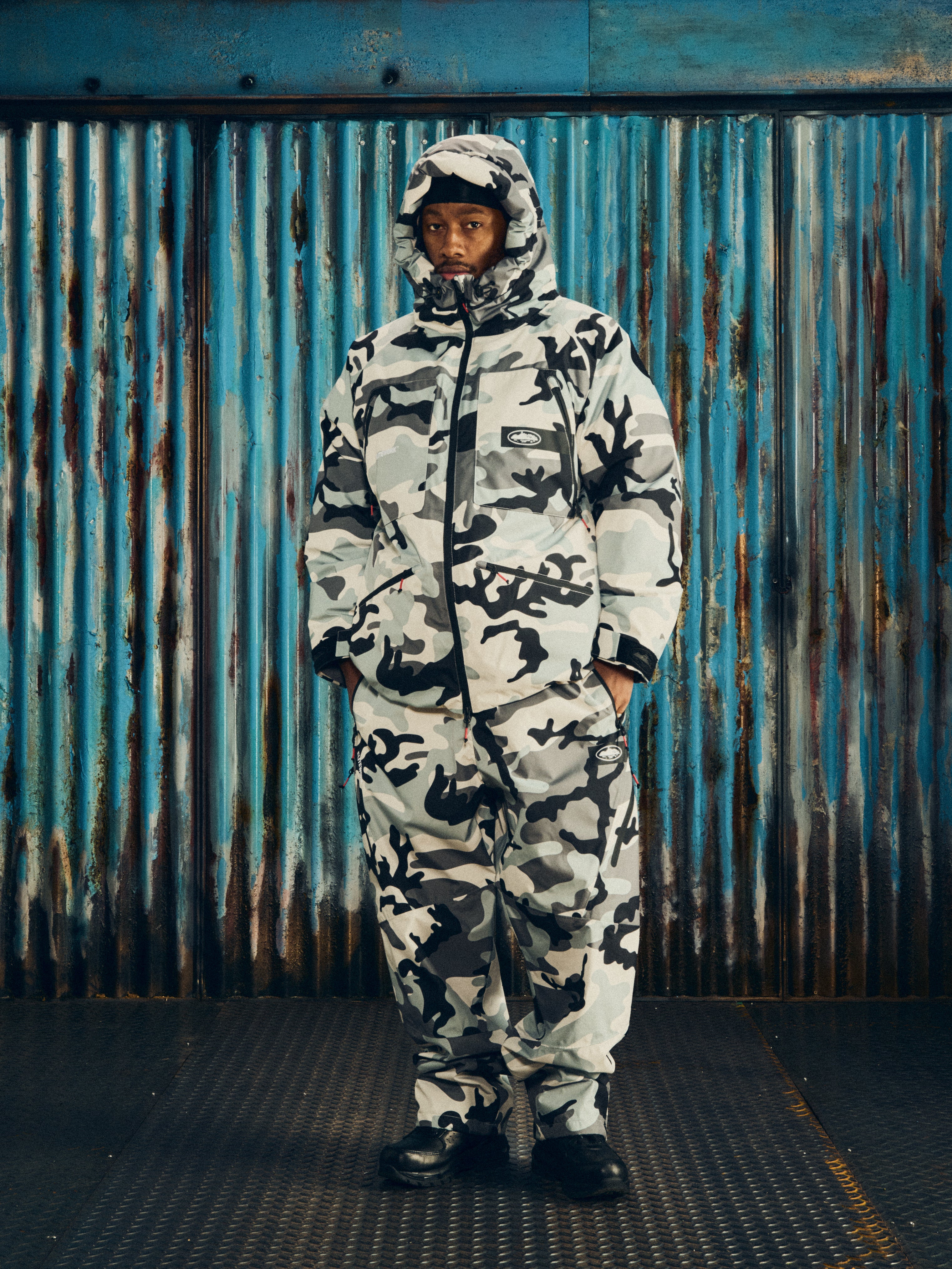 ELITEWORK? AVALANCHE BOLO PARKA [ARCTIC CAMO]