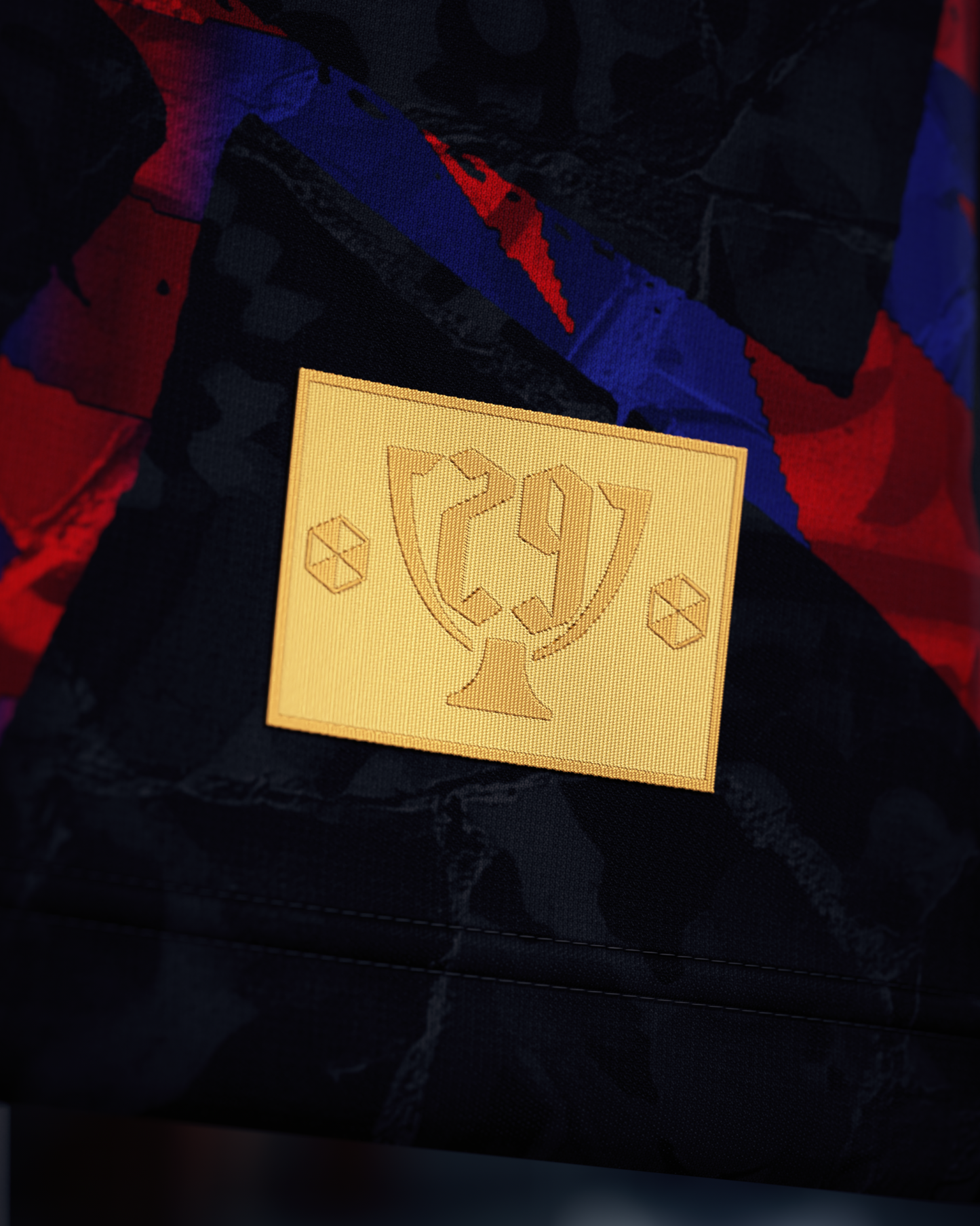 Barcelona 2026 Spanish Champions Jersey - Black