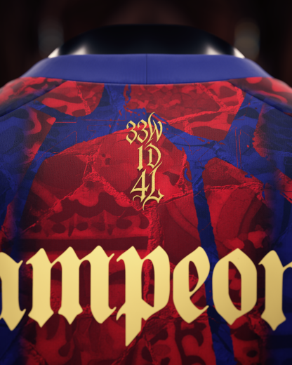 Barcelona 2026 Spanish Champions Jersey