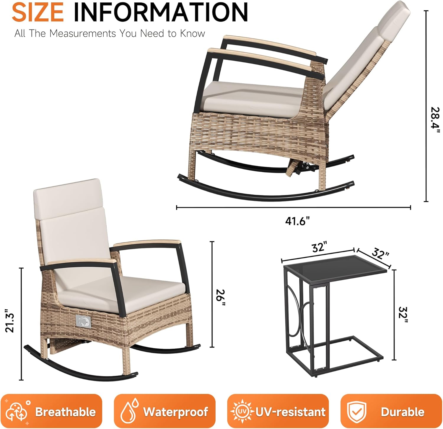 Outdoor Rocking Chair
