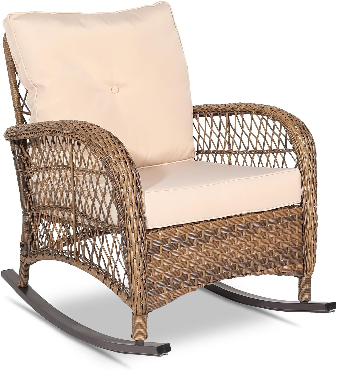Outdoor Wicker Rocking Chair