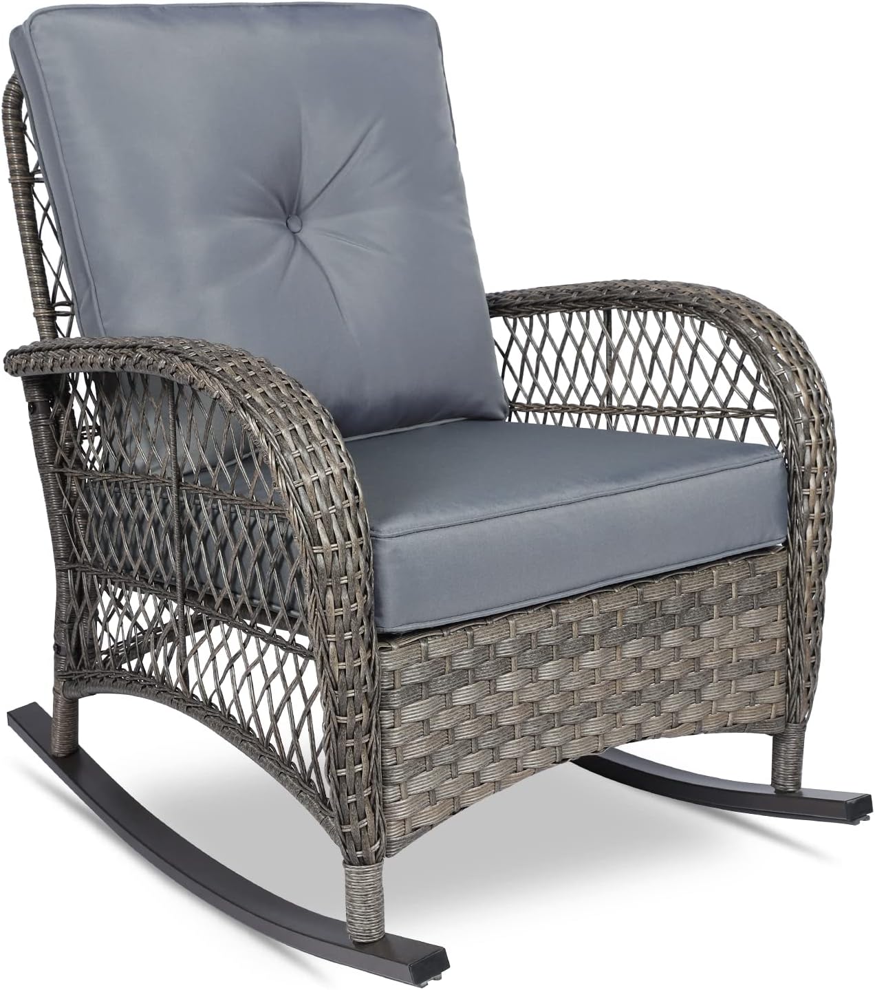 Outdoor Wicker Rocking Chair