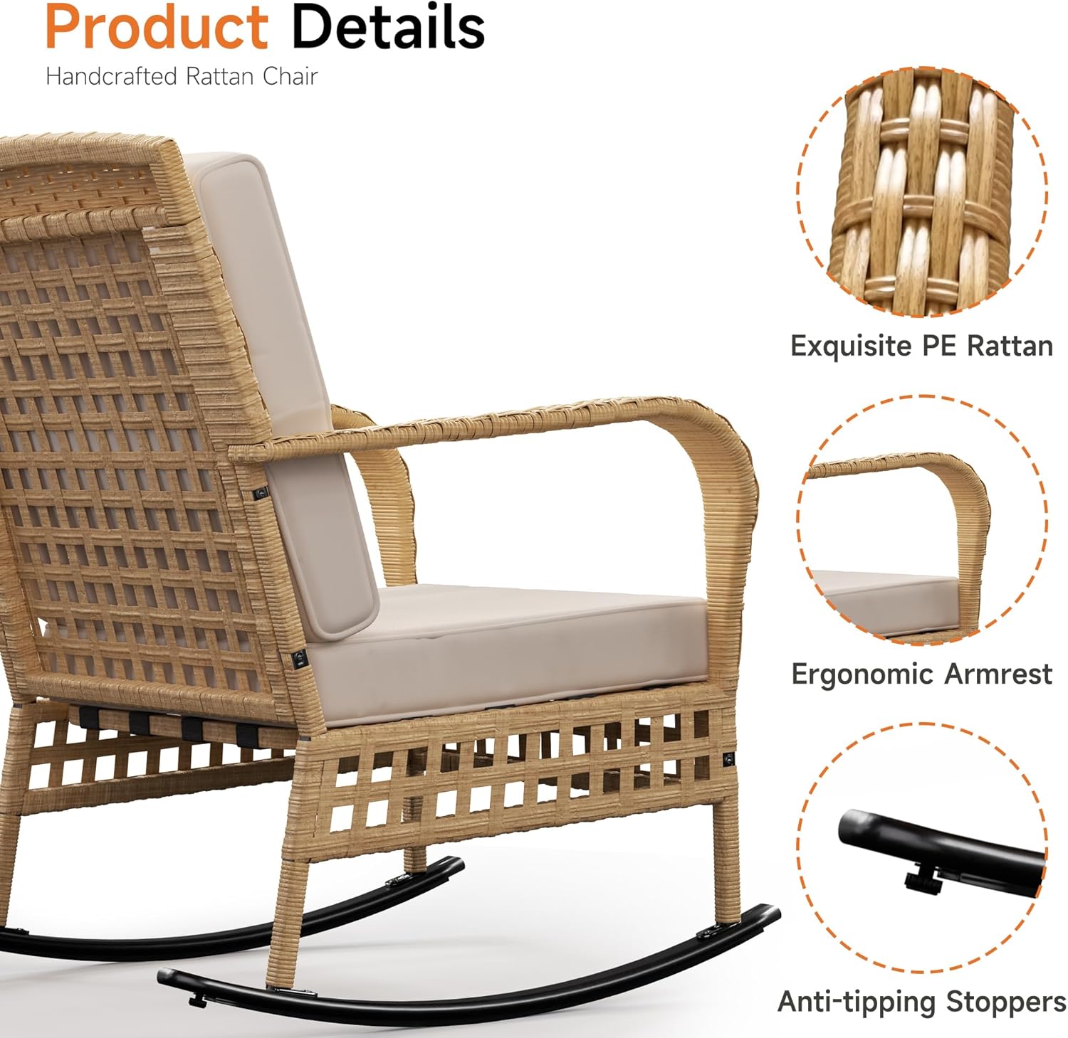 Outdoor Rocking Chair