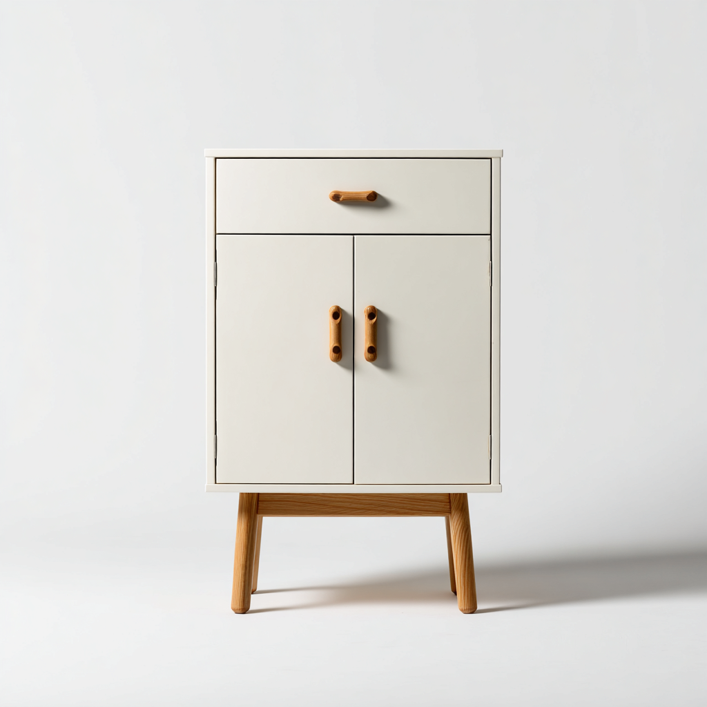 Scarpiera-legno-MDF-70x32x95 cm-bianco-naturale-design nordico-Casaupbase