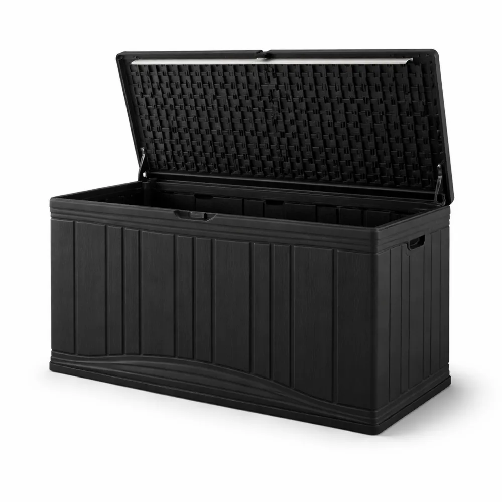 Baule Contenitore da Esterno Impermeabile con Coperchio Bloccabile