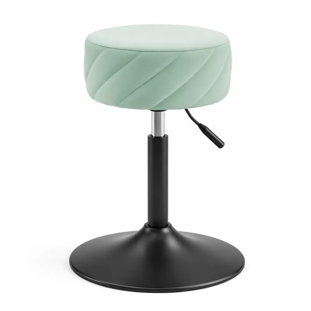 Sgabello alto moderno in verde menta, 35 x 64 cm