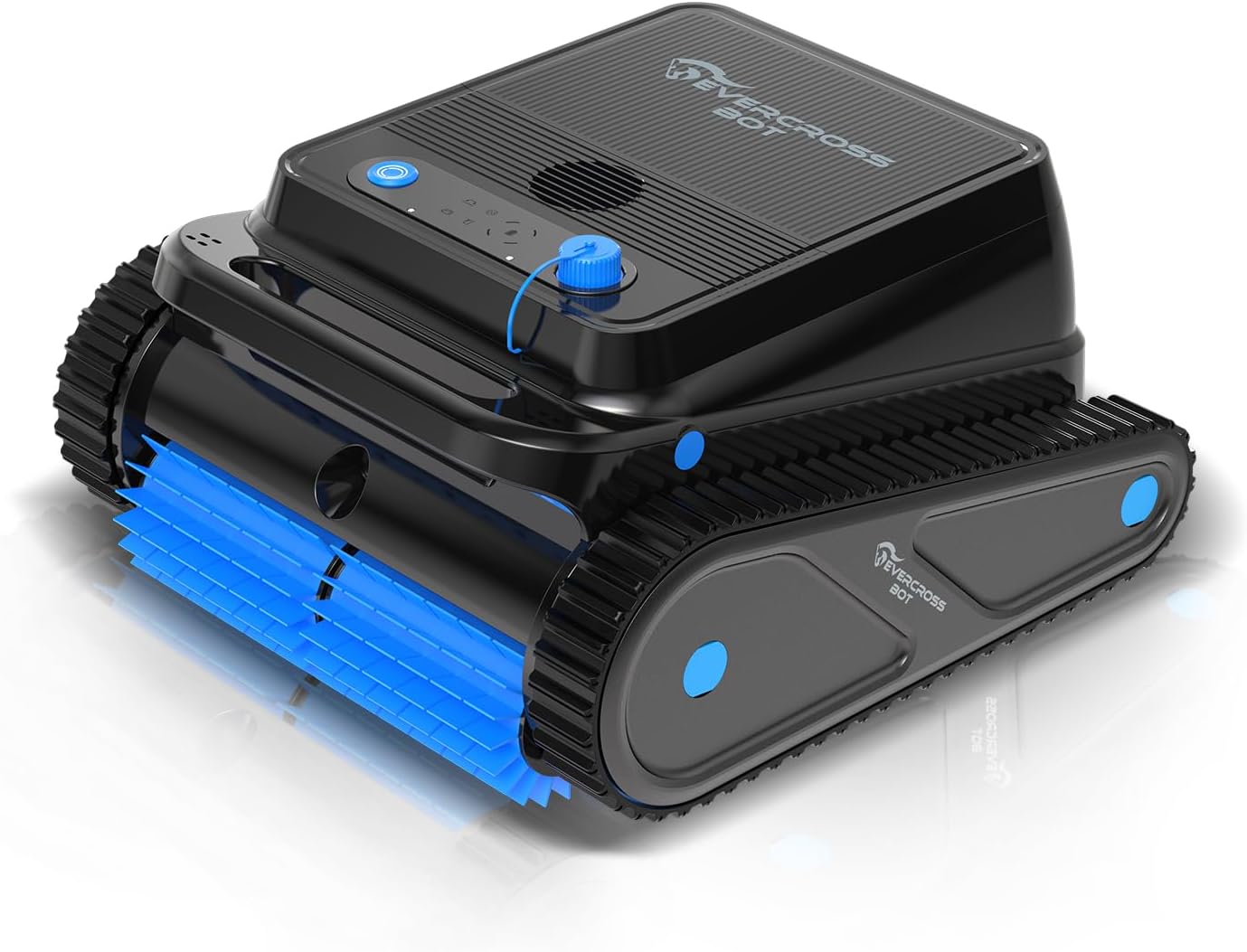 U8 robot de piscina limpiafondos y paredes para piscinas enterradas de 200 m² con motor cuádruple y navegación inteligente-Nookgetly