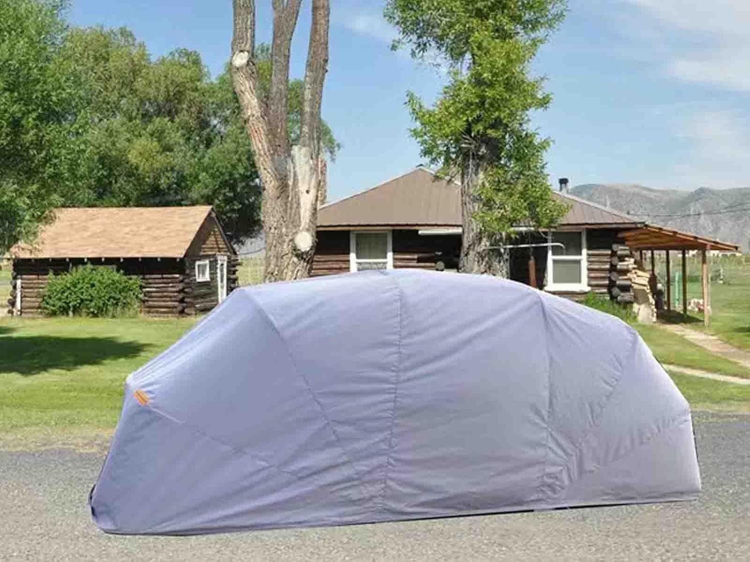 Refugio Retráctil Semiautomático para Vehículo Grizzle - Cochera Hidráulica Todo Clima para Protección Exterior del Coche-Nookgetly
