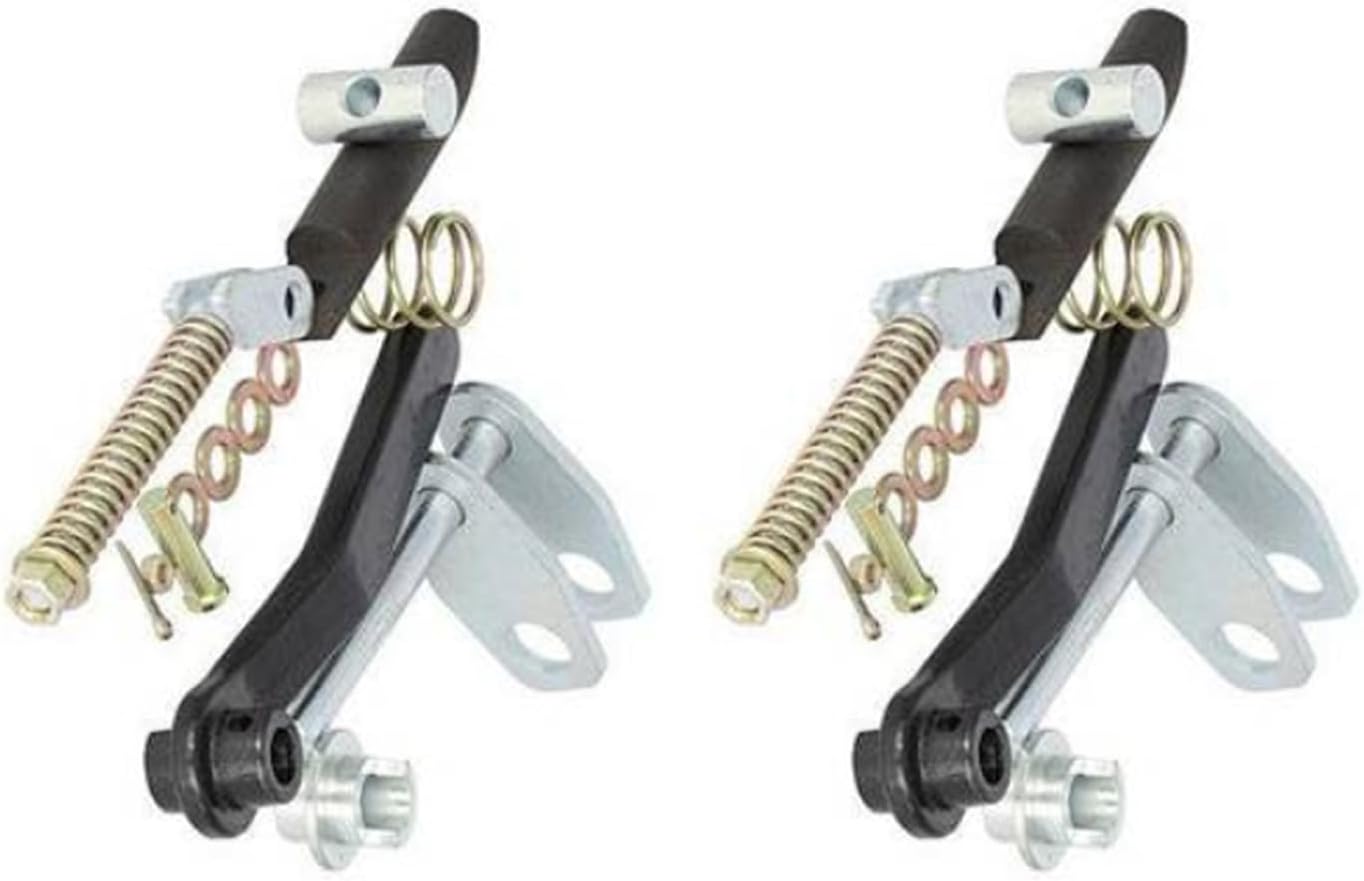 Kit de pestillo de acoplador rápido 227873A1 H436001 negro de 2 piezas compatible con Case IH Skid Steer Loader-Nookgetly