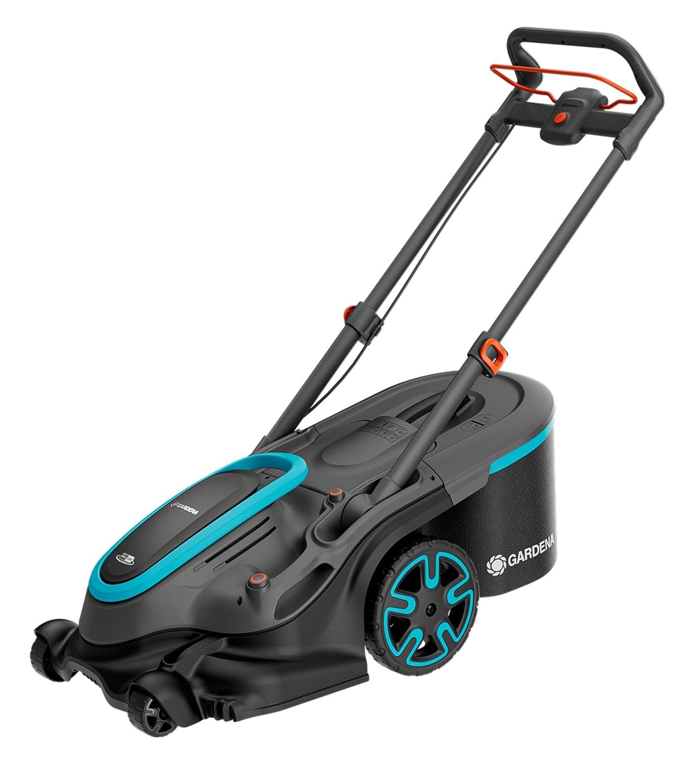 GARDENA PowerMax Duo 46/36V Solo cortacésped de batería con doble cuchilla alto rendimiento y ancho de corte 46 cm-Nookgetly