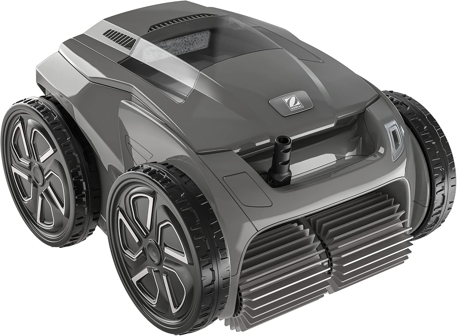 Zodiac Alpha OA 6400 iQ robot limpiafondos automático para piscina hasta 12 m,limpia fondo,paredes y línea de agua,Sensor Nav System,Lift System,control remoto vía app y carro incluido-Nookgetly