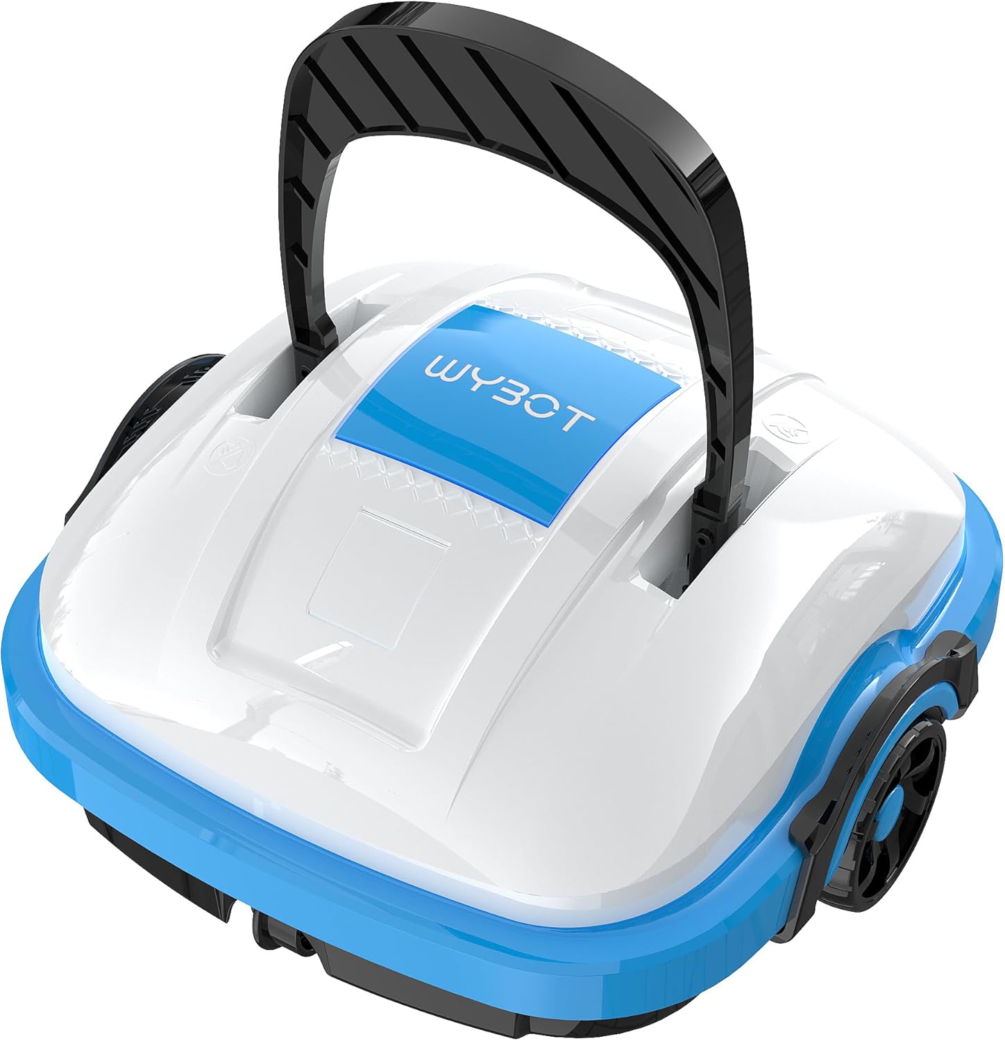 WYBOT Osprey 200 robot limpiafondos de piscina eléctrico sin cable para piscinas hasta 50 m2,motores de doble tracción,estacionamiento automático y potente succión-Nookgetly