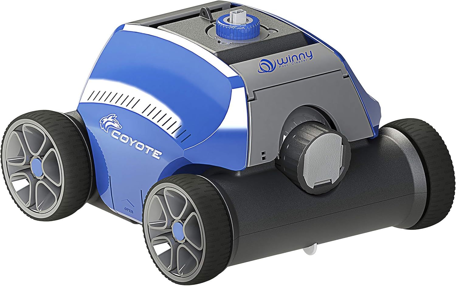 Netspa RO-COYOTE2 robot para piscina Coyote sin cable,recargable,portátil y autopropulsado,para limpieza práctica en piscinas residenciales-Nookgetly