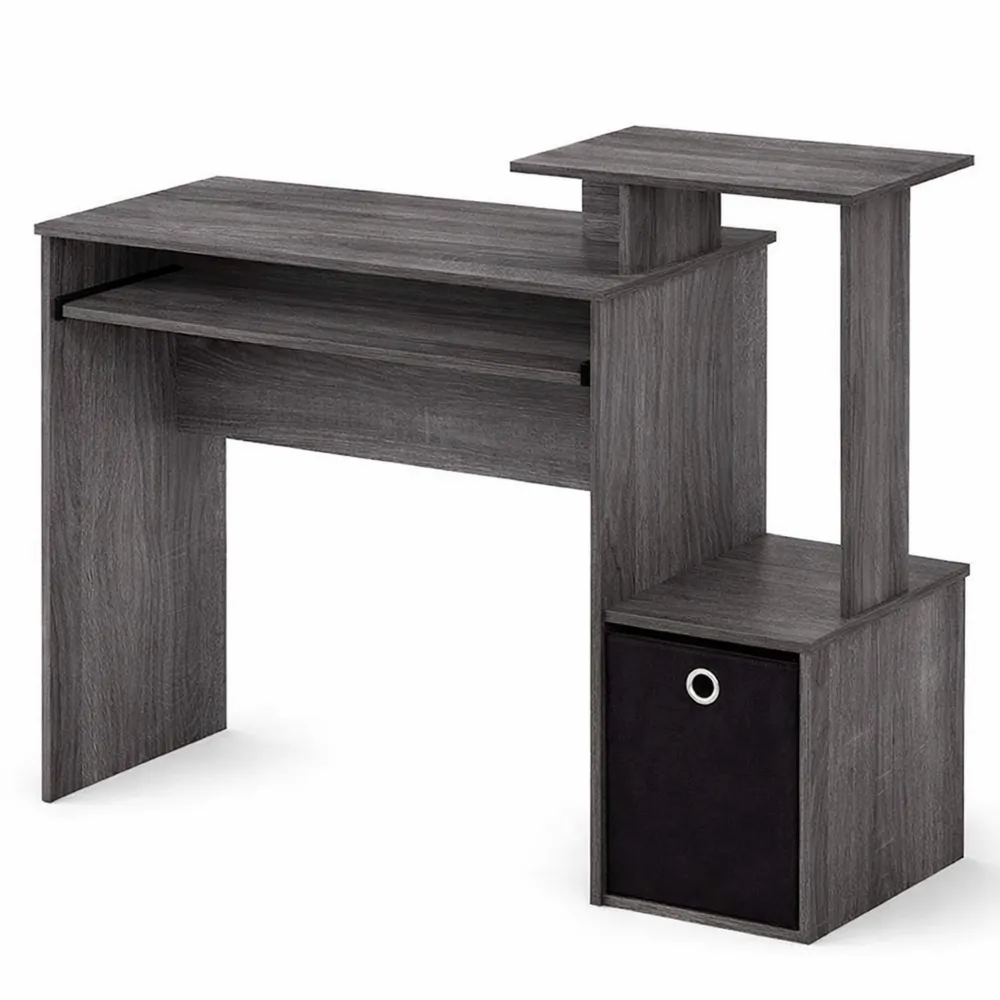 Scrivania multifunzione con cassetto e portatastiera