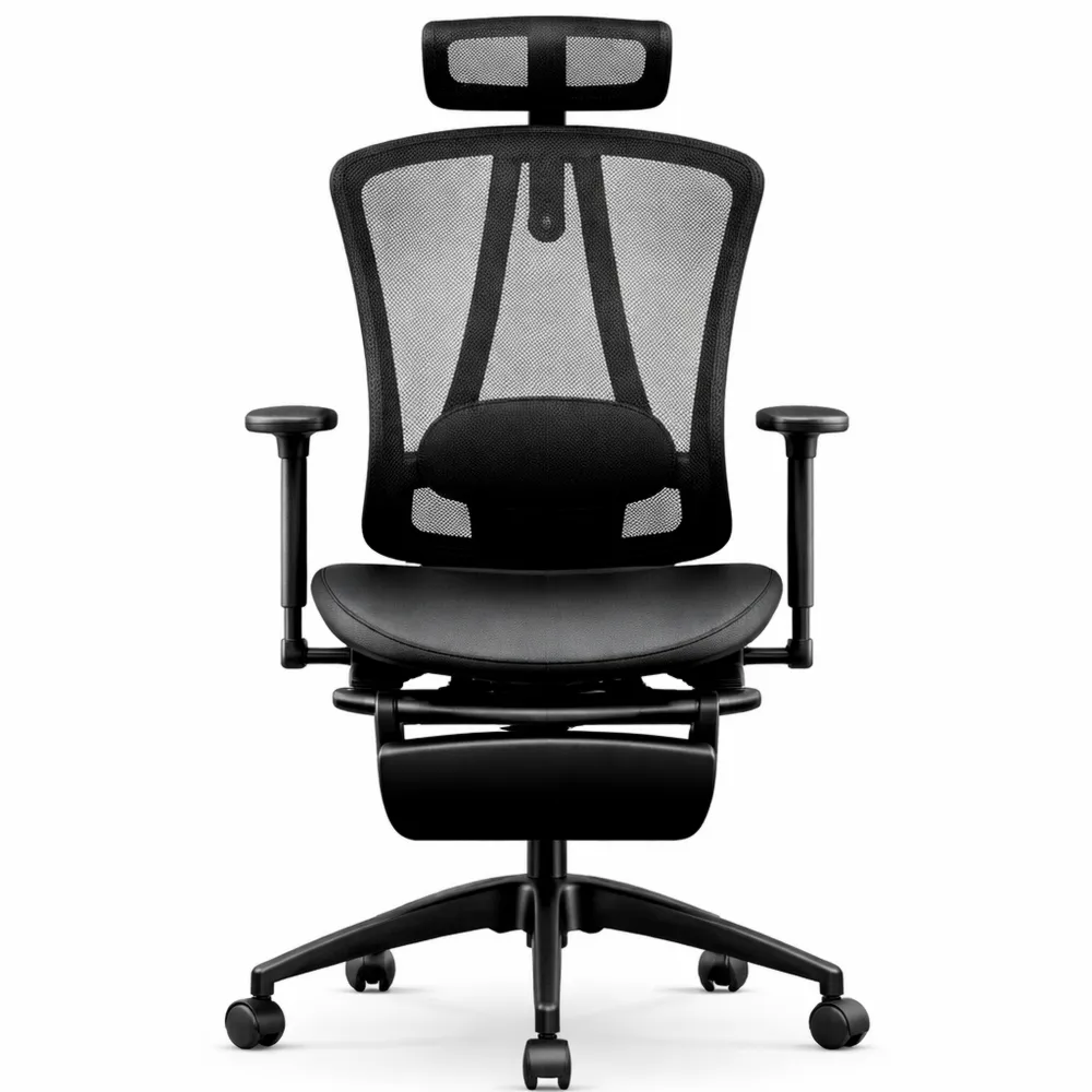 Sedia da Ufficio Ergonomica con Supporto Lombare Regolabile