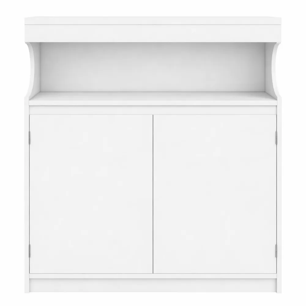 Credenza da Cucina Moderna con Ripiani Regolabili