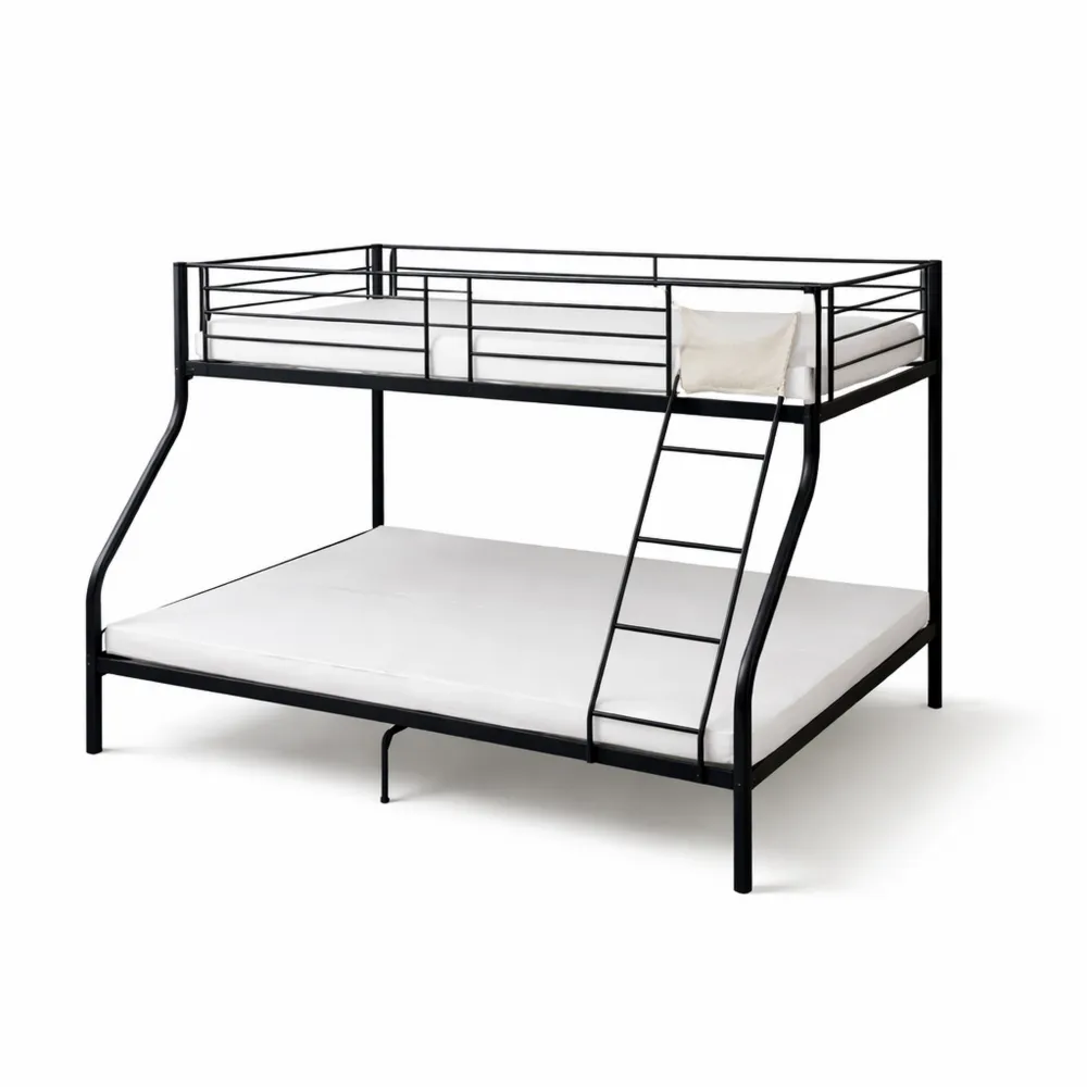 Letto a Castello 3 Posti con Barriera Anticaduta