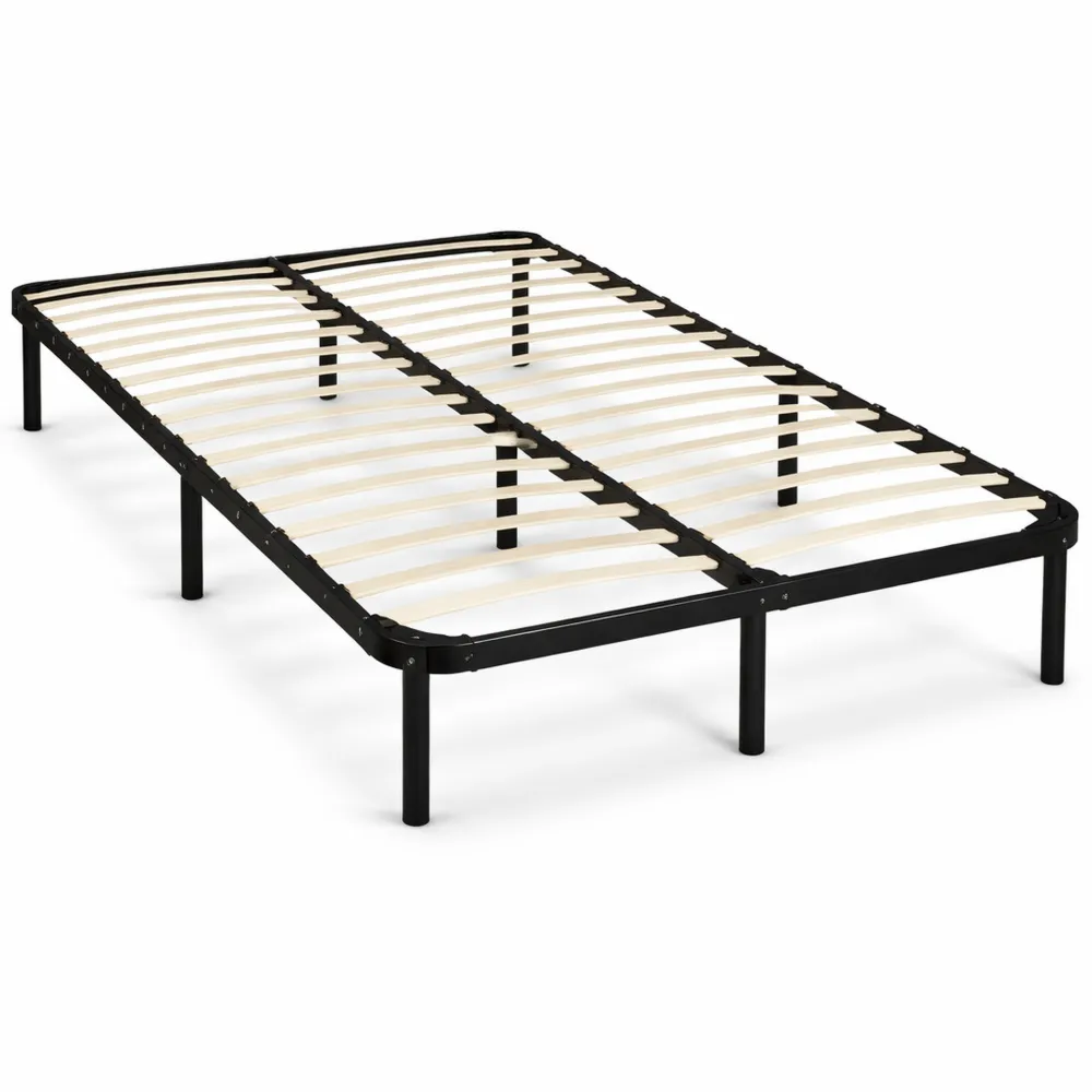 Struttura letto singolo 90x190 cm con spazio contenitore e montaggio facile