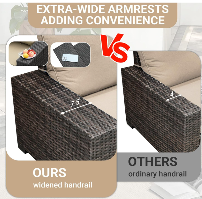 6-Piece Patio Furniture Set