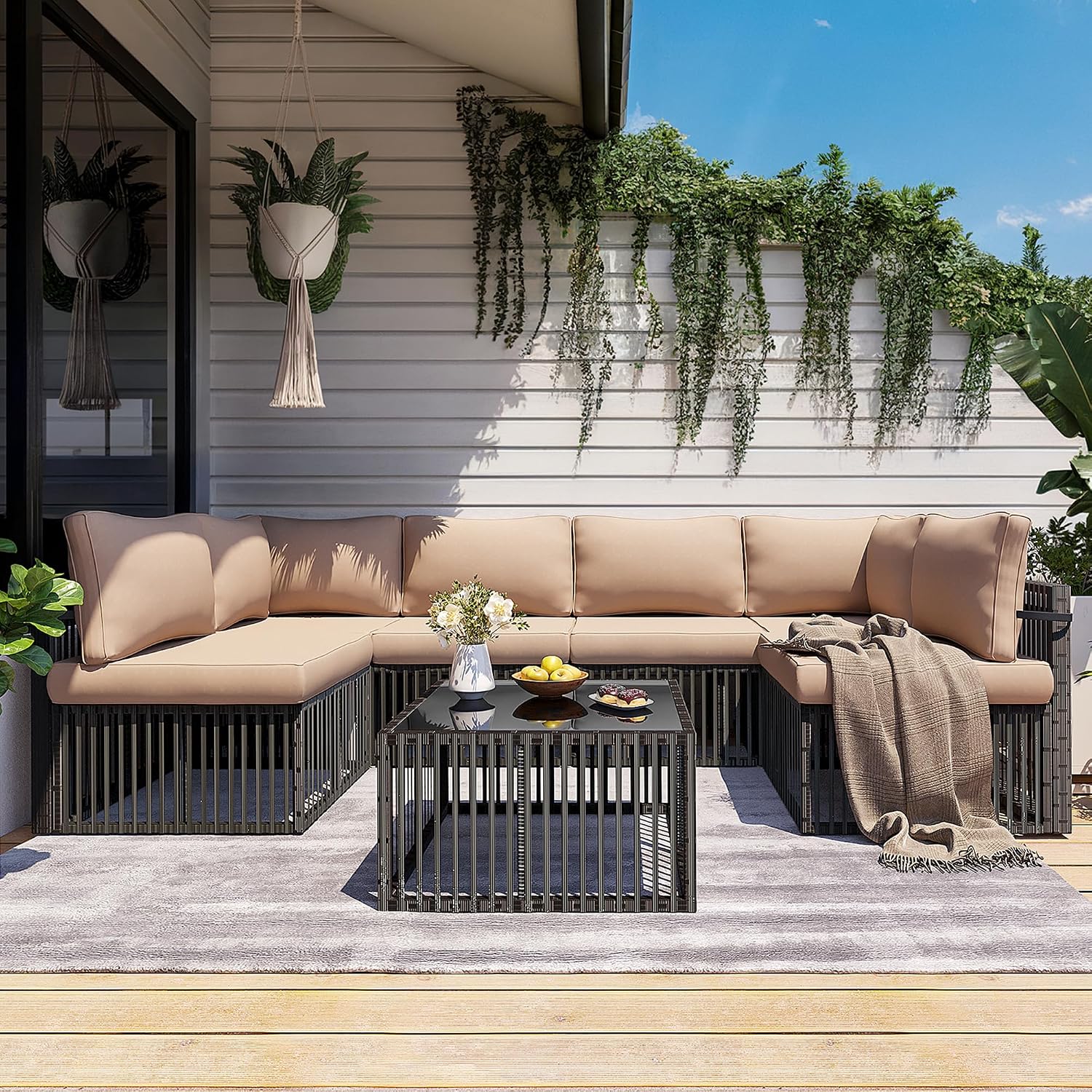 7-Piece Outdoor Sectional Set