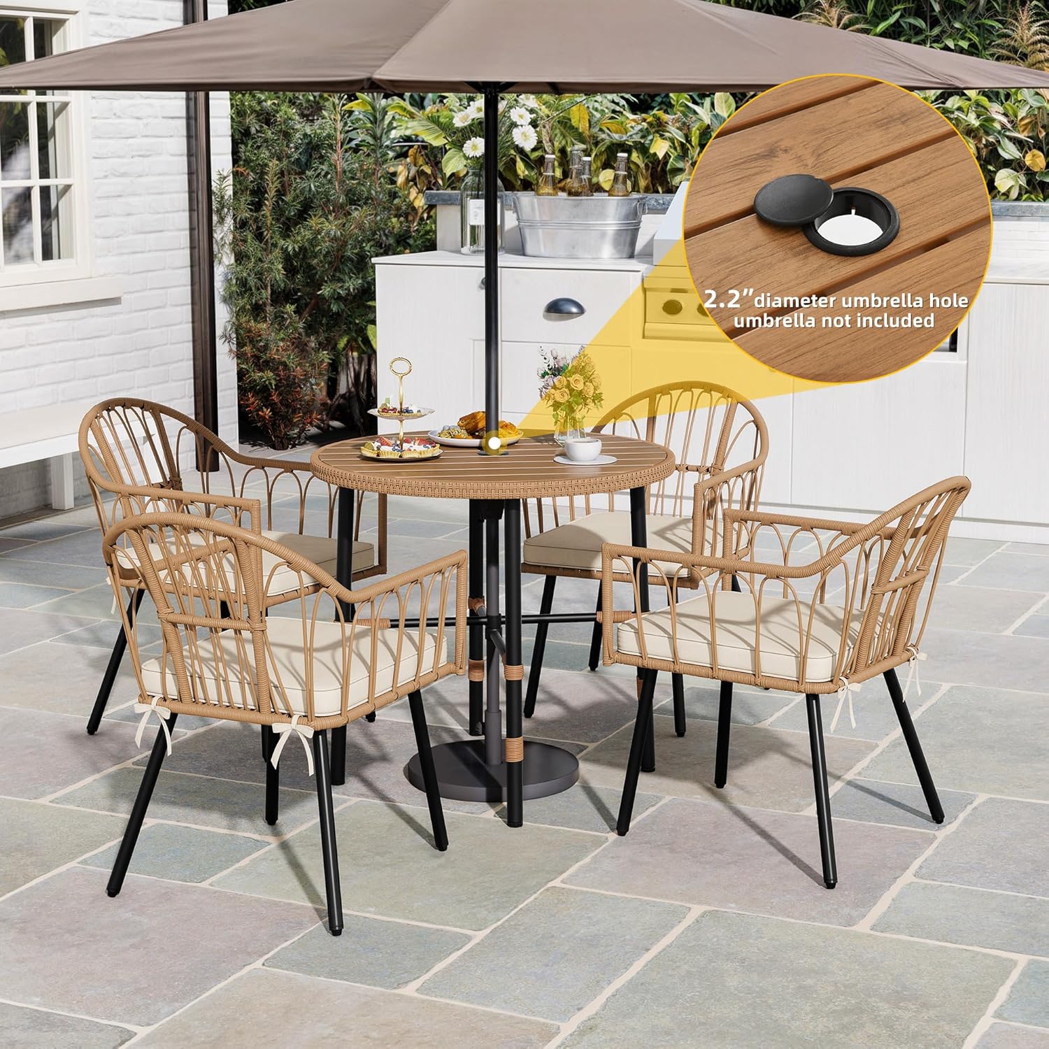 5 Piece Patio Dining Sets