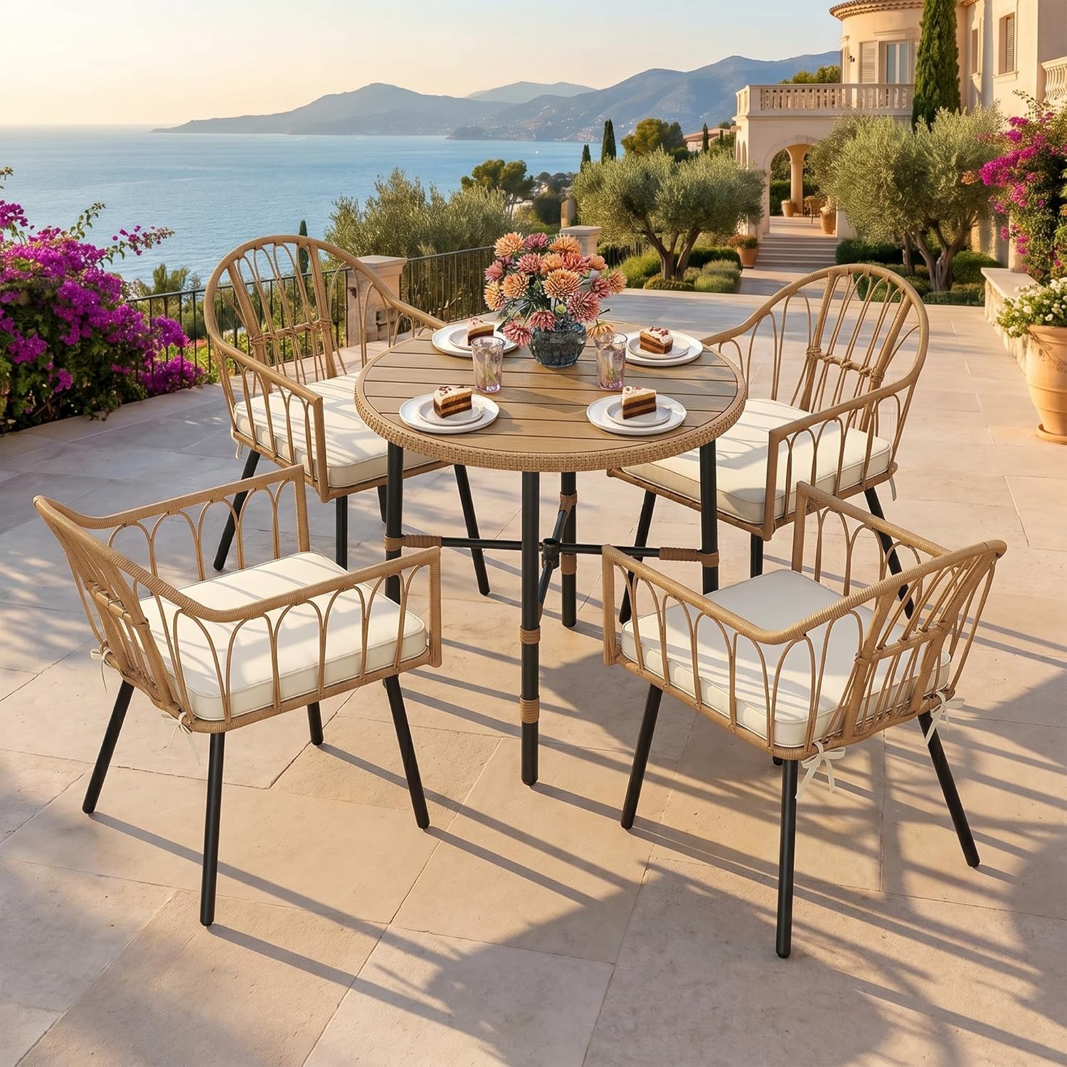 5 Piece Patio Dining Sets