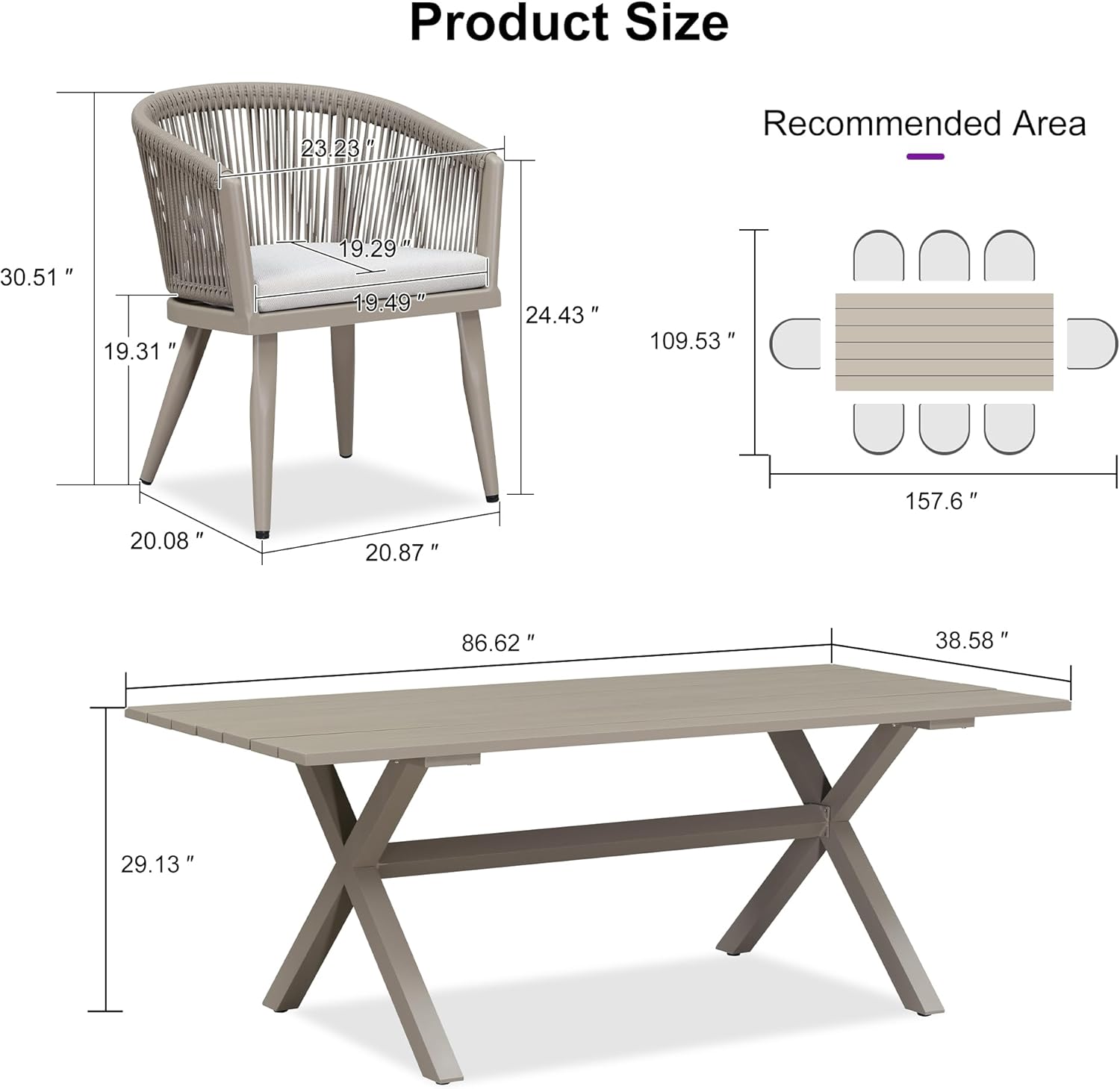 Outdoor Dining Set