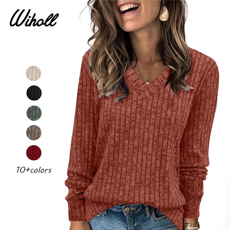 Women Casual Fall Tops Lightweight Tunic Sweaters