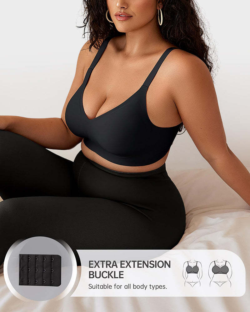 Seamless Soft Comfort Jelly Strip Wireless Bra