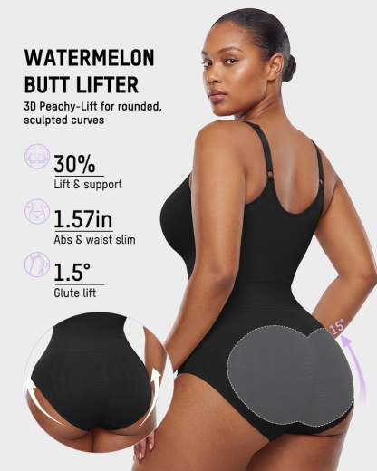 Easyslide Deep V Camisole Bodysuit Shapewear