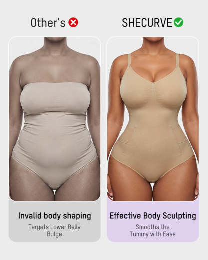 Easyslide Deep V Camisole Bodysuit Shapewear