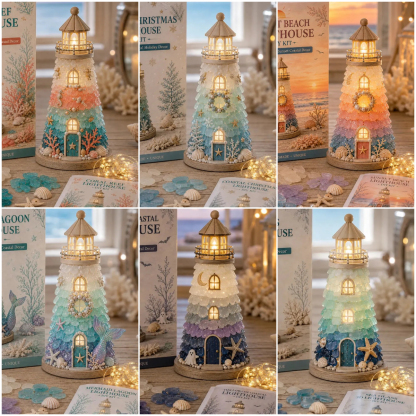 ⏳ Last Day 49% OFF – 🌊 Beginner-Friendly DIY Lighted Sea Glass💕