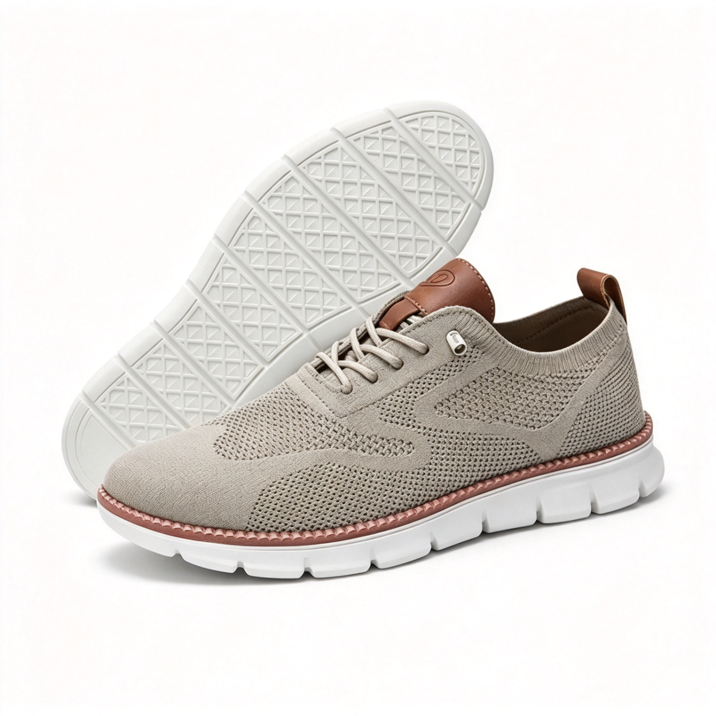 💥Secret Offer🔥 Ultra Comfy Men's Breathable Knit Lace-Up Casual Shoes