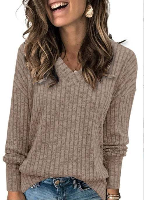 Women Casual Fall Tops Lightweight Tunic Sweaters