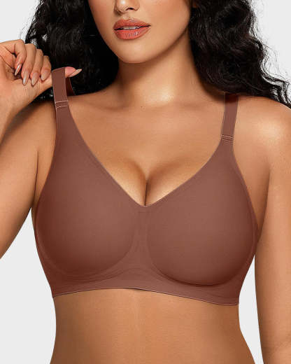 Seamless Soft Comfort Jelly Strip Wireless Bra