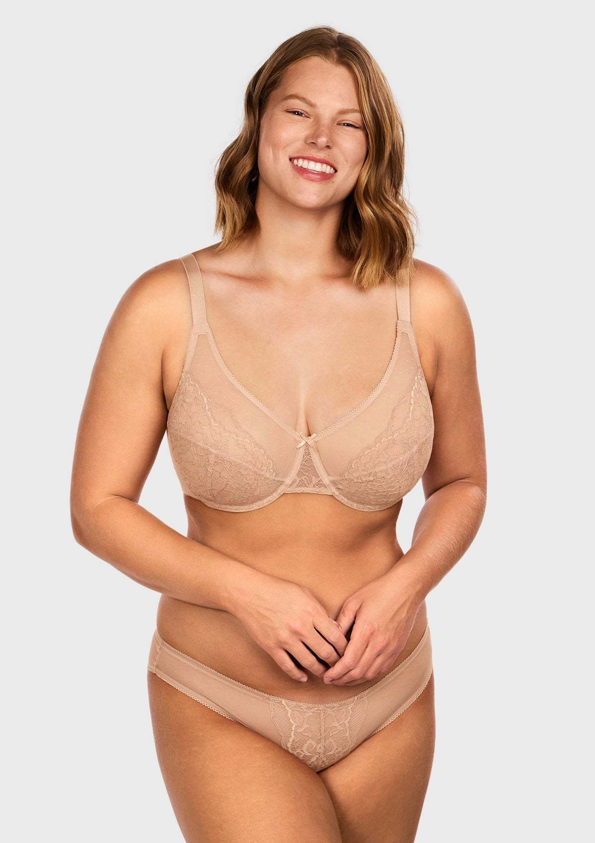 Full Coverage Lace Minimizer Bra