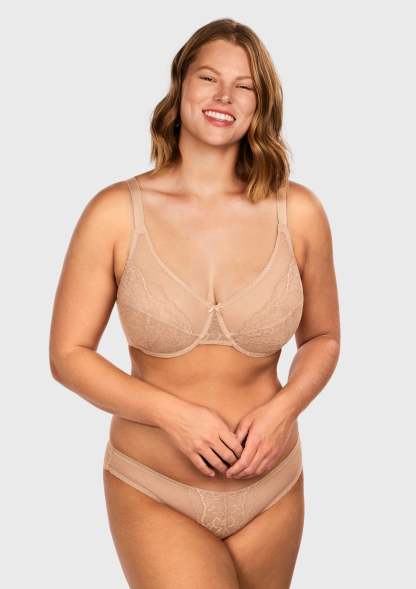 Full Coverage Lace Minimizer Bra